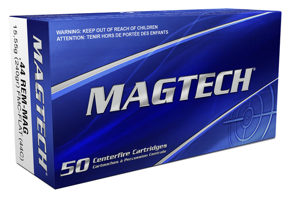 Magtech .44 Magnum Sport Shooting Range/Training 240gr FMJ Ammo