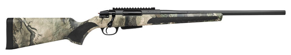 Stevens 19509 334 Bolt Action 30-06 Springfield 3+1 20" Camo/Dark Gray Carbon Steel Receiver Integrated Recoil Lug Ergonomic/Recoil Pad Synthetic Stock Picatinny Rail Right Hand