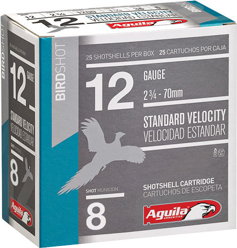 Aguila Field Standard Velocity 12 Gauge 2.75 in 1-1/8 oz #8