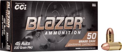 CCI Blazer .45 Auto 230gr FMJ Ammo
