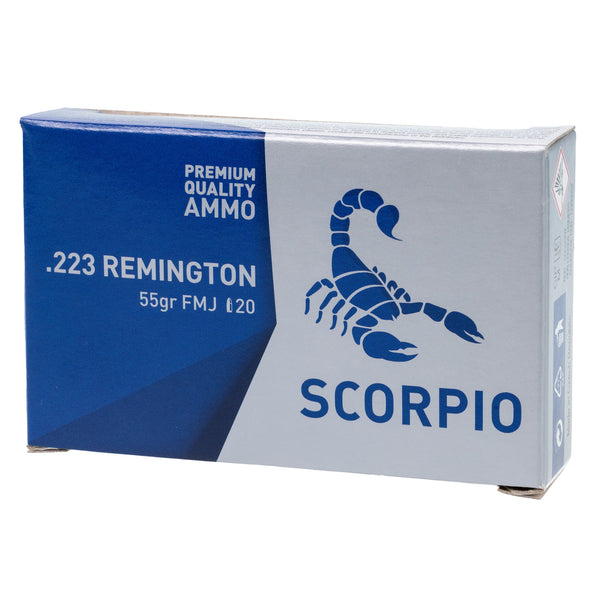 STV Technology .223 Remington Scorpio 55gr FMJ Ammo 3248 FPS