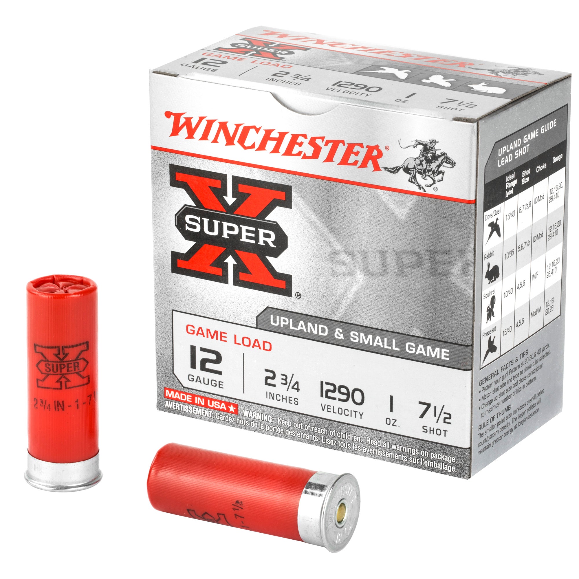 Winchester Super-X Game Load 12 Gauge 2.75
