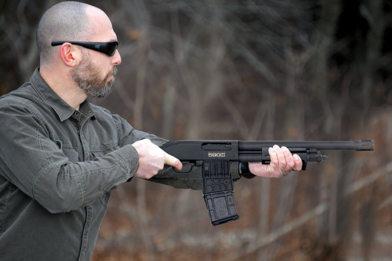 Mossberg Introduces 590M Standoff & 500 Slugster Pump Shotgun Series