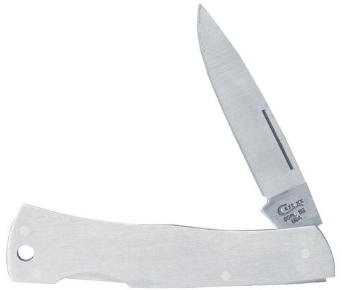 CASE KNIVES BRUSHED STAINLESS STEEL EXECUTIVE LOCKBACK