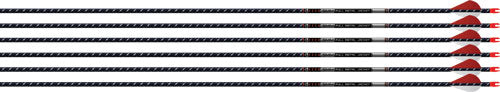 EASTON ARROW 5MM FMJ 300 6-PACK W/ 2" BLAZER VANES
