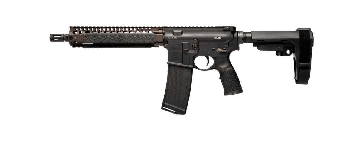 DDM4 MK18 PIST 5.56 10.3" FDE 02-088-06030 | DD PISTOL GRIP