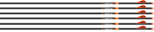 EASTON ARROW 6.5MM BOWHUNTER 500 W/2" BULLY VANES 6-PACK