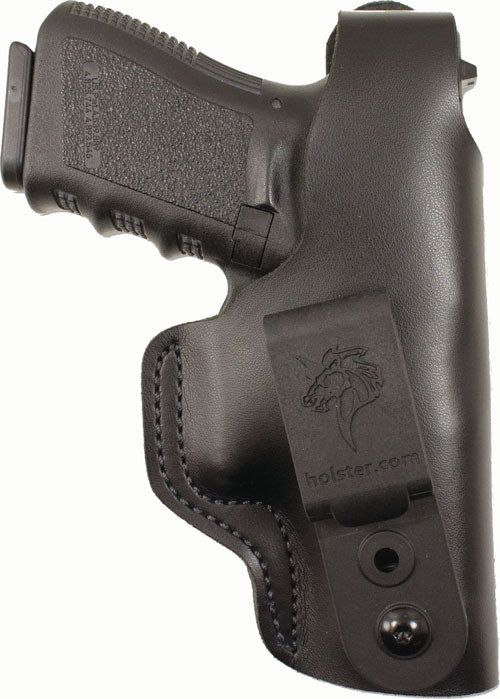 DESANTIS DUAL CARRY II HOLSTER IWB/OWB RH LTHR GLK 1722 BLK
