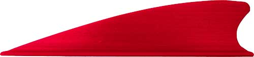 TAC VANES MATRIX 2.25" SHIELD CUT RED 36 PACK