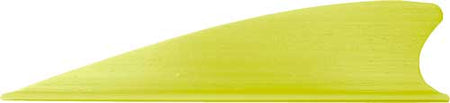 TAC VANES MATRIX 2.25" SHIELD CUT YELLOW 36 PACK