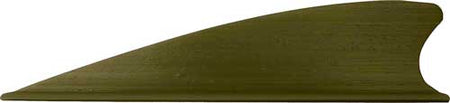TAC VANES MATRIX 2.25" SHIELD CUT OD GREEN 36 PACK!