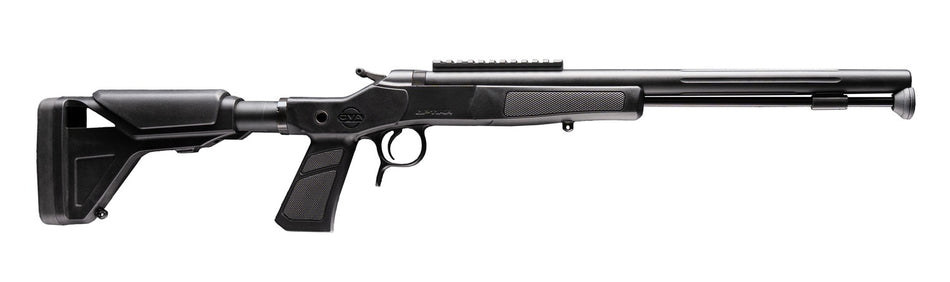 CVA PR2045NM Optima XP 50 Cal Black Nitride Single Shot Barrel, Black Nitride Drilled & Tapped Steel Receiver, Adjustable Black Synthetic Stock