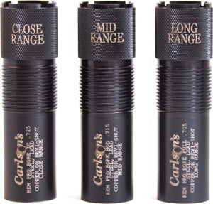 CARLSONS CHOKE TUBE WATERFOWL 3PK 12GA C/M/L RANGE REM PRO