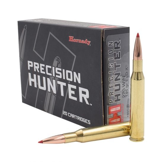Hornady .270 Winchester Precision Hunter 145gr ELD-X Ammo