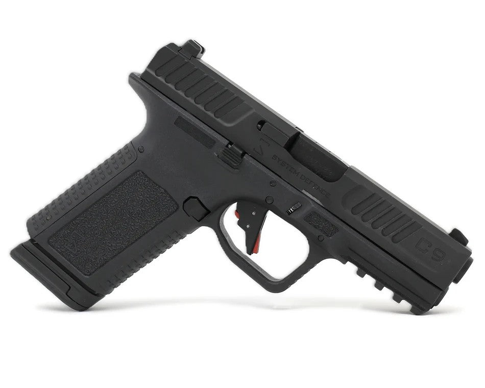 System Defense C9 9mm Luger Handgun G19 Clone No cleaning kit or Holster