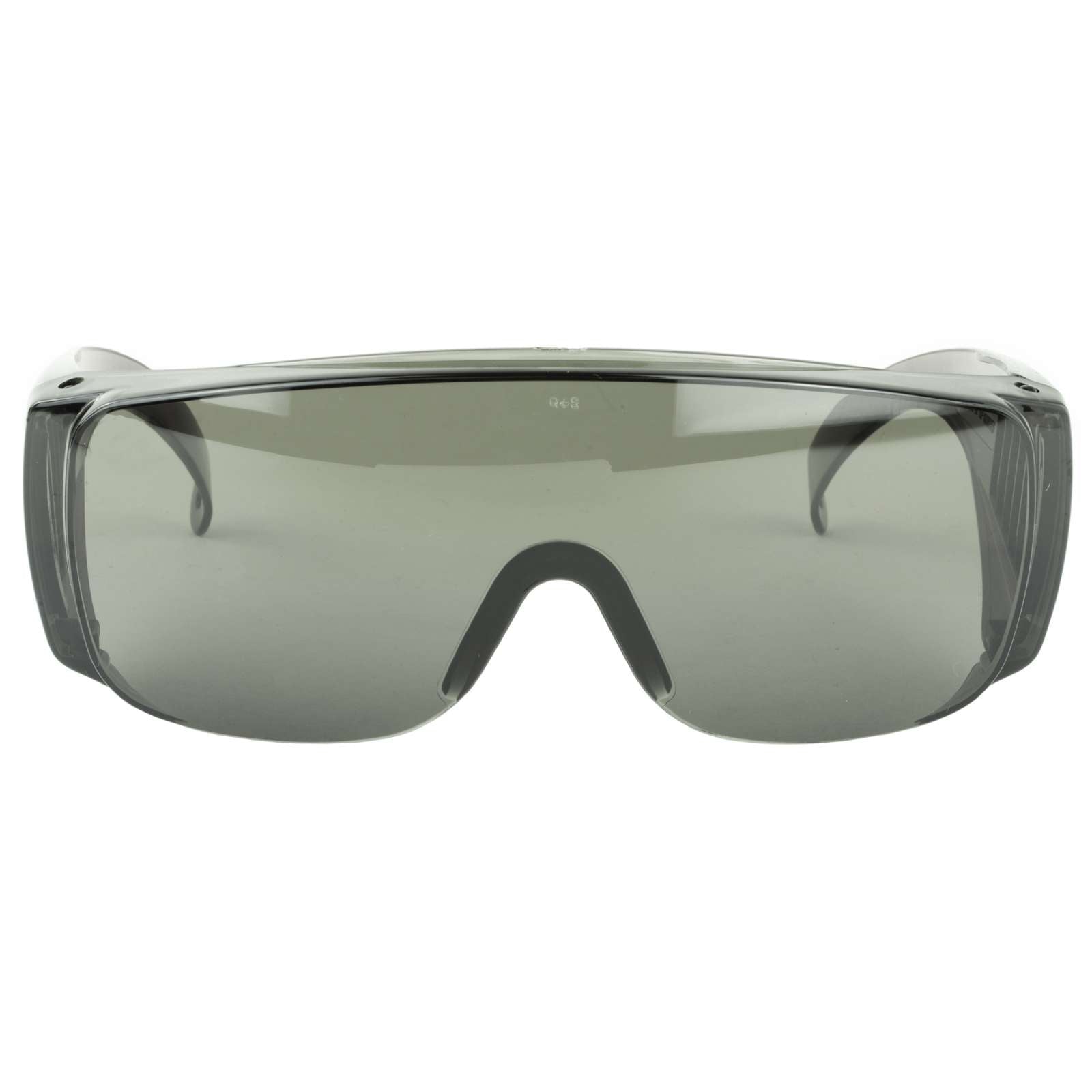 RADIANS COVERALLS GLASSES PROTECTOR SMOKE  FITS OVER PRESCRIPTION GLASSES COMPLIES W/ANSI Z87.1