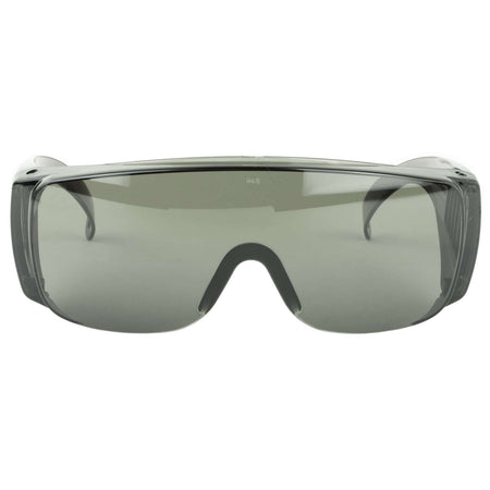 RADIANS COVERALLS GLASSES PROTECTOR SMOKE  FITS OVER PRESCRIPTION GLASSES COMPLIES W/ANSI Z87.1
