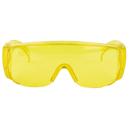 RADIANS COVERALLS GLASSES PROTECTOR AMBER  FITS OVER PRESCRIPTION GLASSES COMPLIES W/ANSI Z87.1