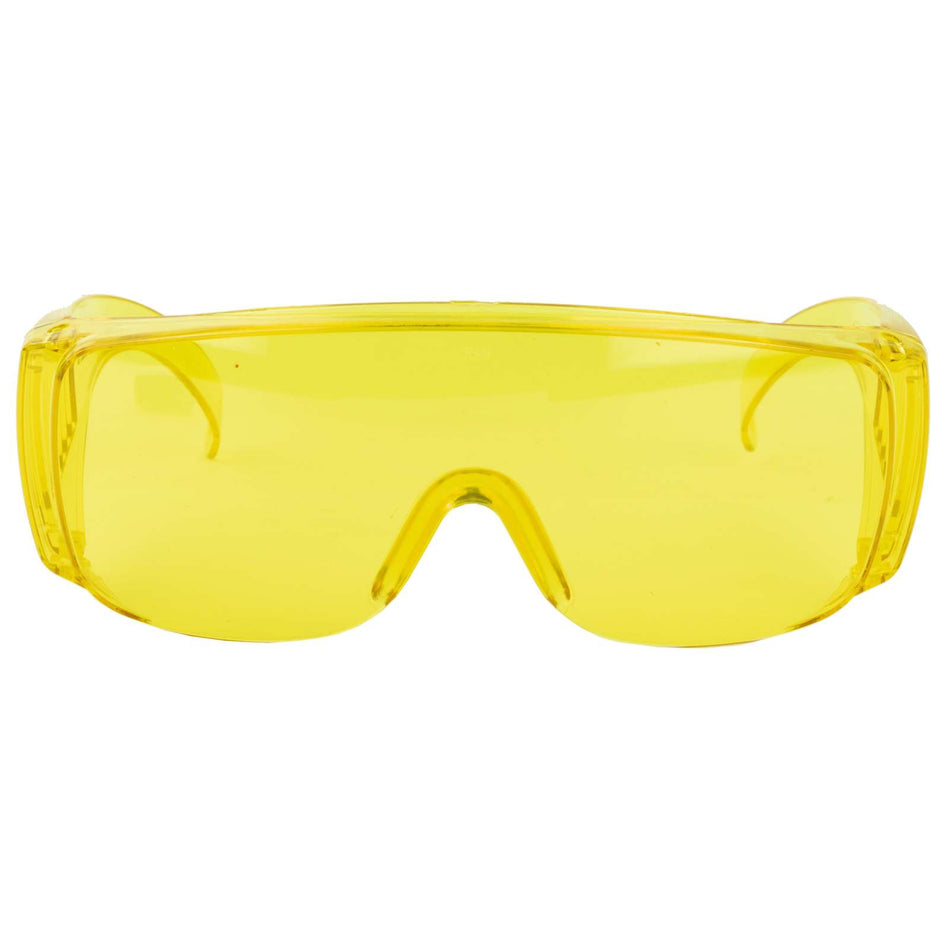 RADIANS COVERALLS GLASSES PROTECTOR AMBER  FITS OVER PRESCRIPTION GLASSES COMPLIES W/ANSI Z87.1