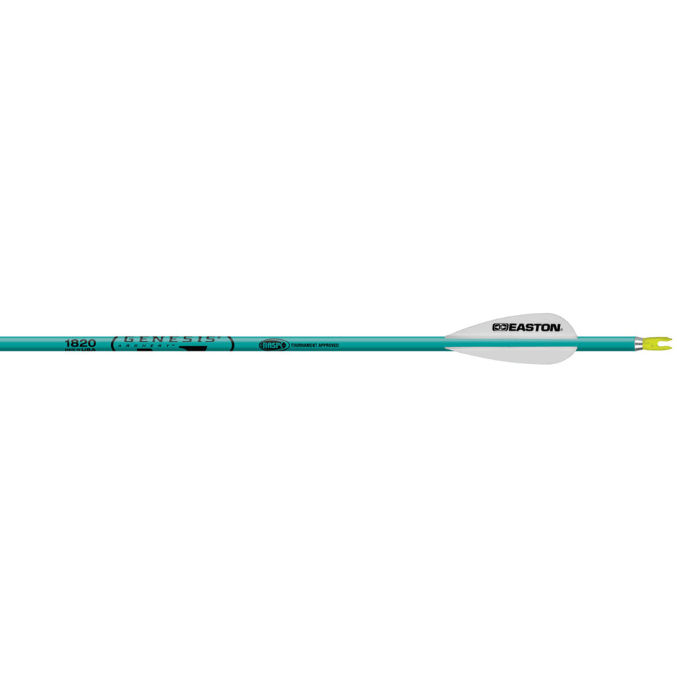 Easton Genesis Arrows 3 in. Vane Teal 36 pk.
