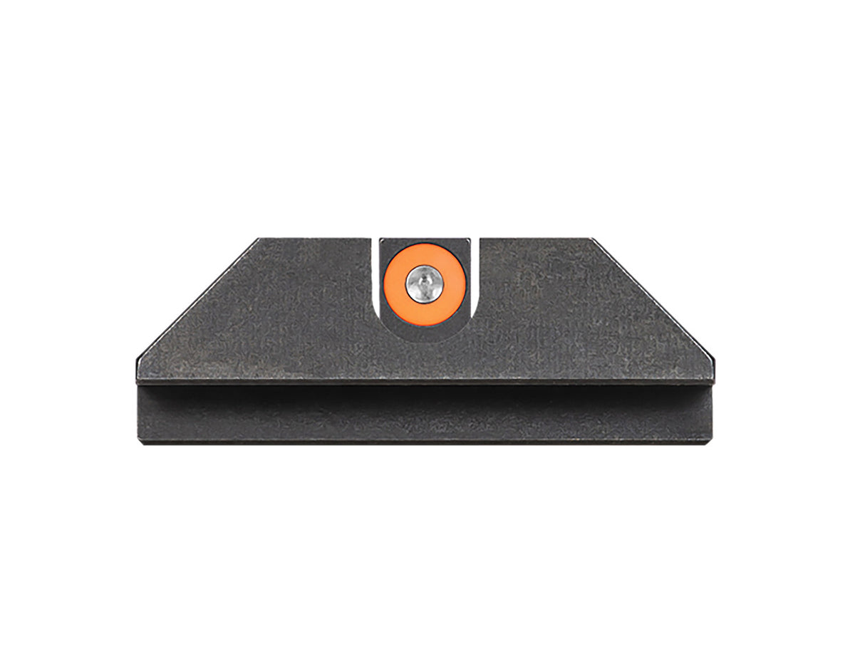 Night Fision GLK002014OGZ Tritium Night Sights For Glock Green Tritium Orange Outline Front Sight Black Rear Sight Glock 20/21/29/30/36/40/41