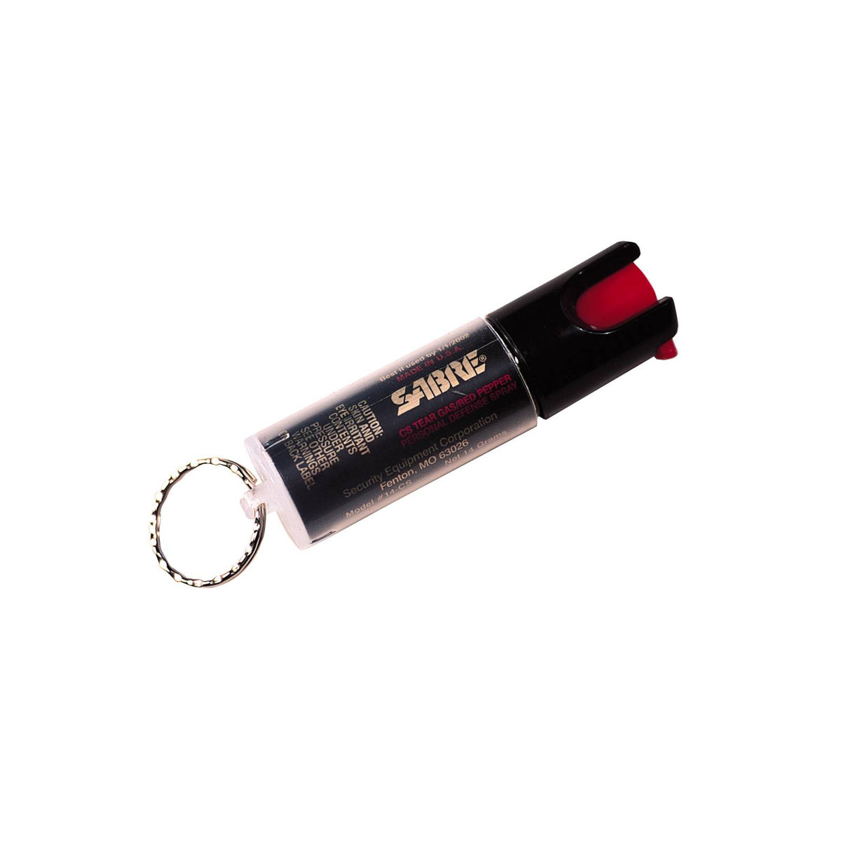 SABRE OC SPRAY .54 OZ BALLISTIC STREAM  W/KEY RING