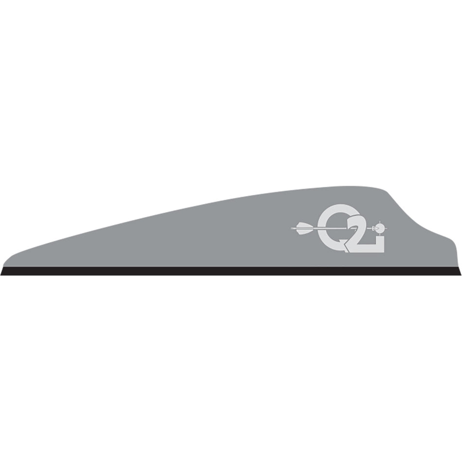 Q2i Fusion X-II Vanes Grey 2.5 in. 100 pk.