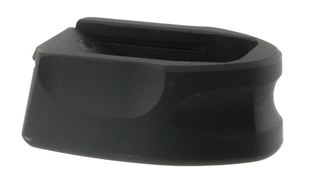Samson 040603201 Magazine Extension made of 6061-T6 Aluminum with Hardcoat Anodized Black Finish for 9mm Luger S&W M&P Shield, M&P Shield M2.0 7 & 8 Round Mags (Adds 1rd)