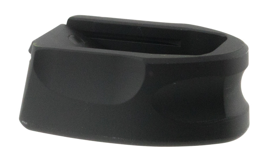 Samson 040603201 Magazine Extension made of 6061-T6 Aluminum with Hardcoat Anodized Black Finish for 9mm Luger S&W M&P Shield, M&P Shield M2.0 7 & 8 Round Mags (Adds 1rd)