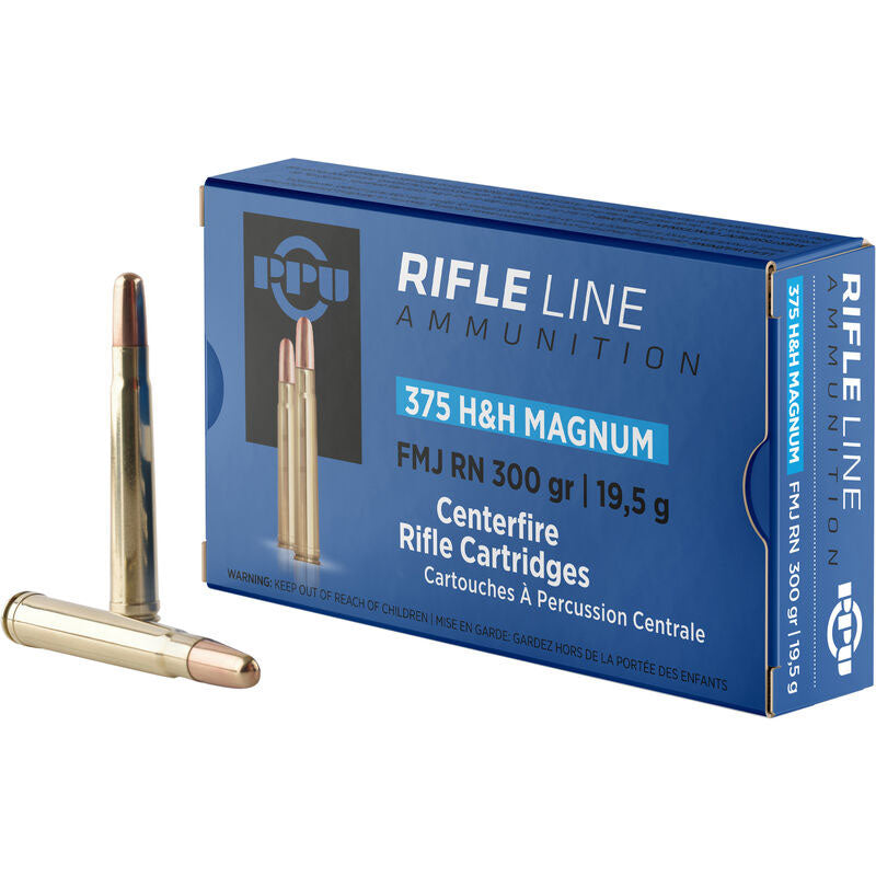 Prvi Partizan .375 H&H Mag  300gr FMJ Ammo