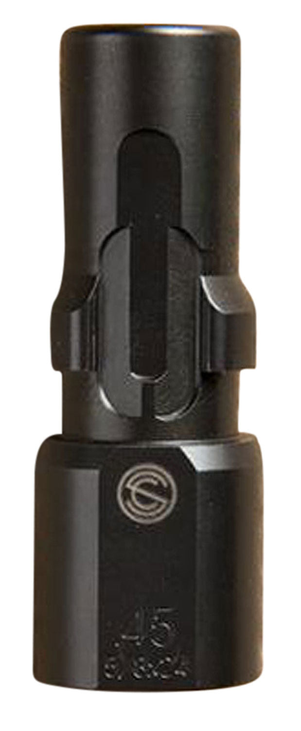 SilencerCo AC2603 3-Lug Muzzle Device 45 ACP 5/8"-24 Threads Black