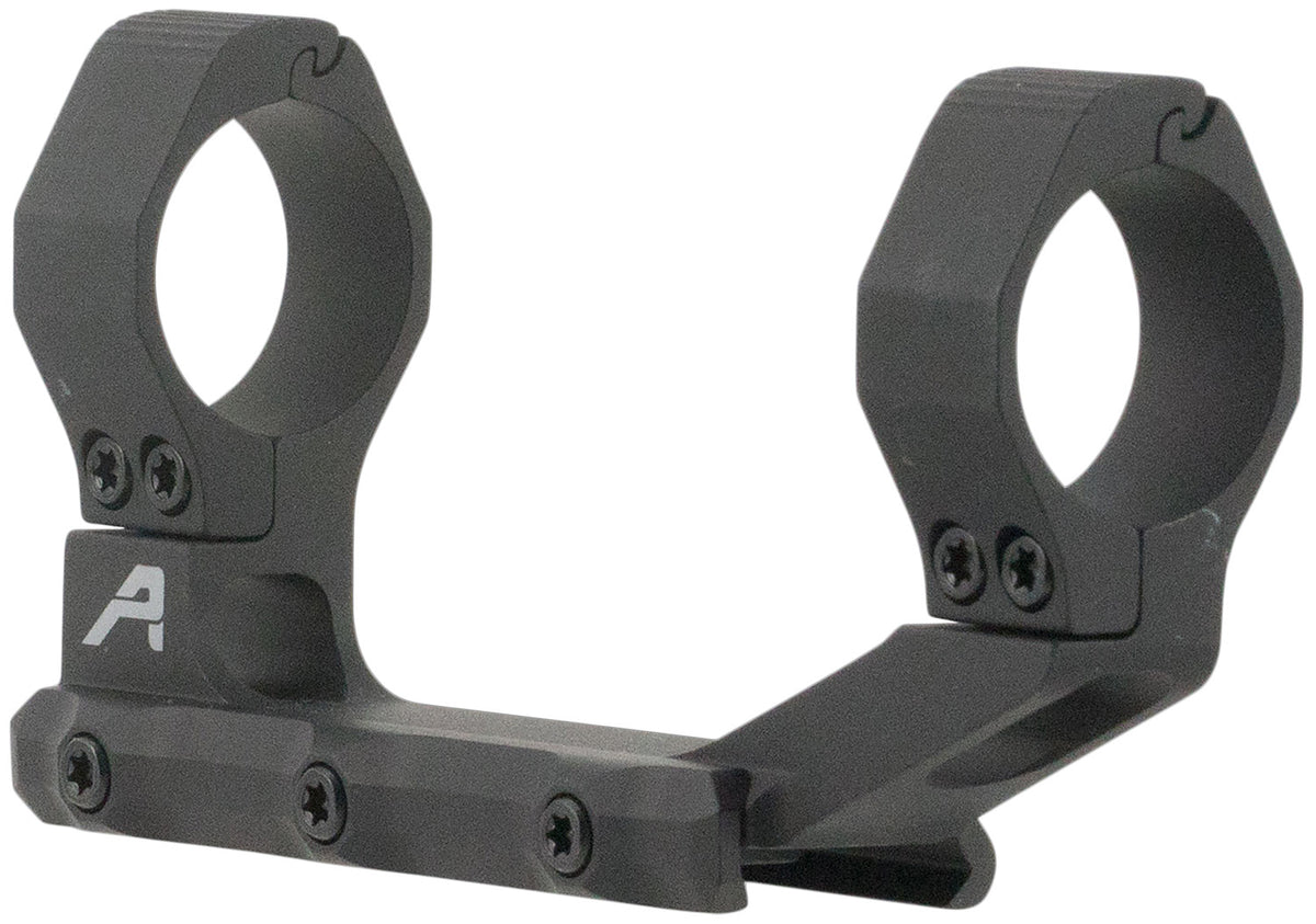 Aero Precision APRA210100 Ultralight Scope Mount/Ring Combo Black Anodized Aluminum, 1" Tube Fits AR-15, 1913 Picatinny Rail Mount 815421020007