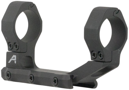 Aero Precision APRA210100 Ultralight Scope Mount/Ring Combo Black Anodized Aluminum, 1" Tube Fits AR-15, 1913 Picatinny Rail Mount 815421020007