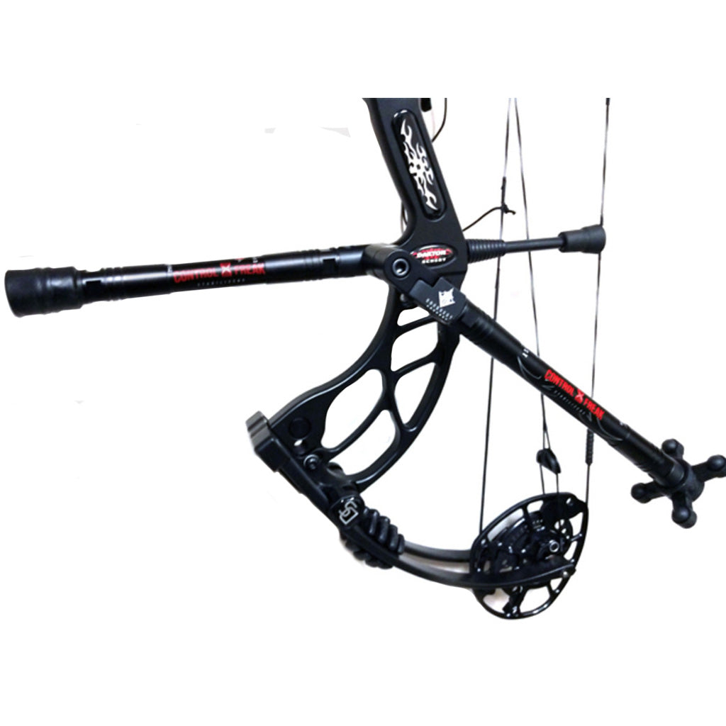 Conquest Control Freak .750 Hunting Stabilizer Kit Black 12 in. /10 in.