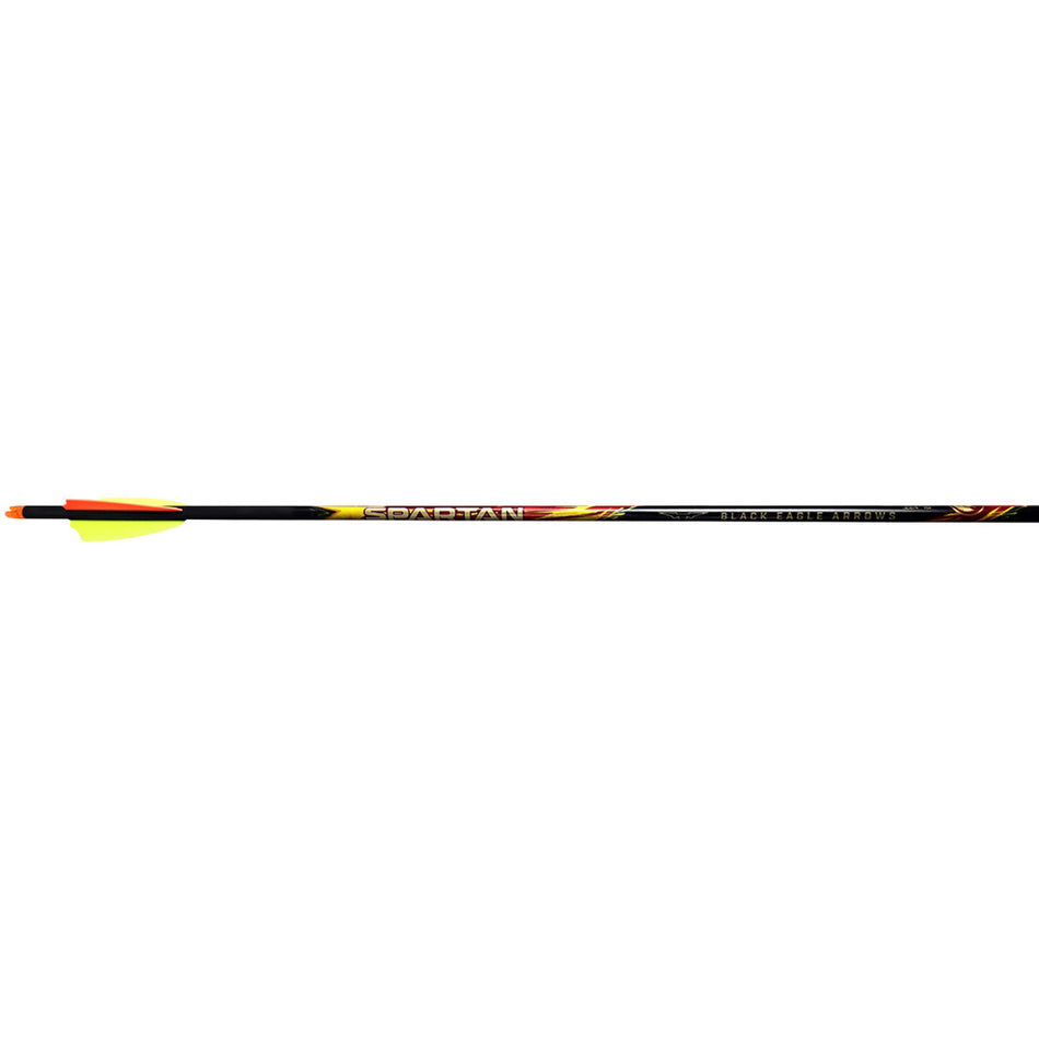 Black Eagle Spartan Arrows .001 300 2.5 in. Shield Cut 6 pk.