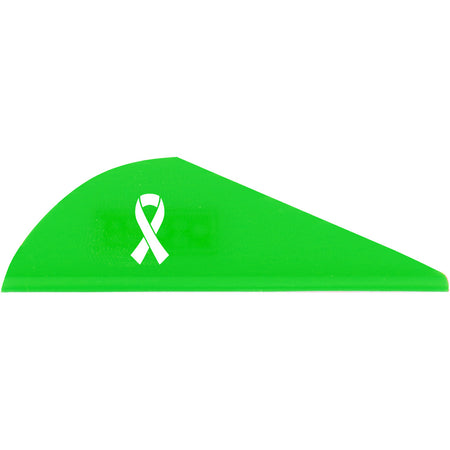 Bohning Blazer Vanes Awareness Neon Green 36 pk.