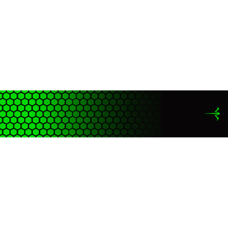 White Water Archery Honeycomb Fade Arrow Wraps Fade Lime Green 5 in. x 1.125 in. 15 pk.