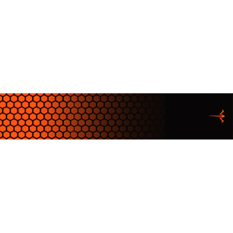 White Water Archery Honeycomb Fade Arrow Wraps Fade Orange 5 in. x 1.125 in. 15 pk.