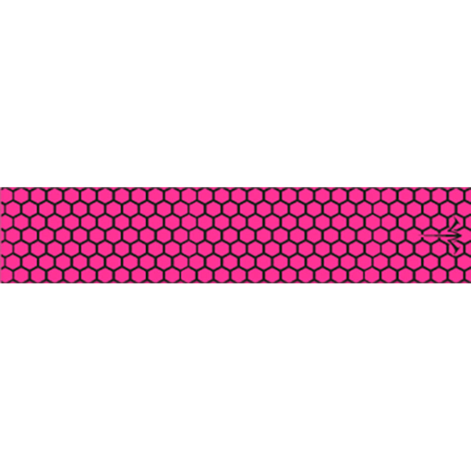 White Water Archery Honeycomb Fade Arrow Wraps Open Hot Pink 5 in. x 1.125 in. 15 pk.