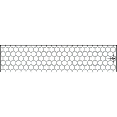 White Water Archery Reflective Arrow Wraps Honeycomb White 5 in. x 1.125 in. 15 pk.