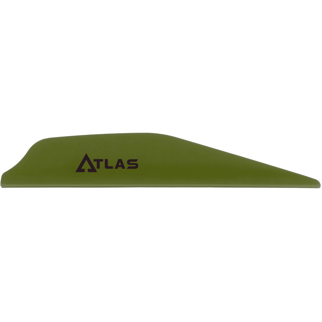 Bohning Atlas Vanes Olive Drab 100 pk.