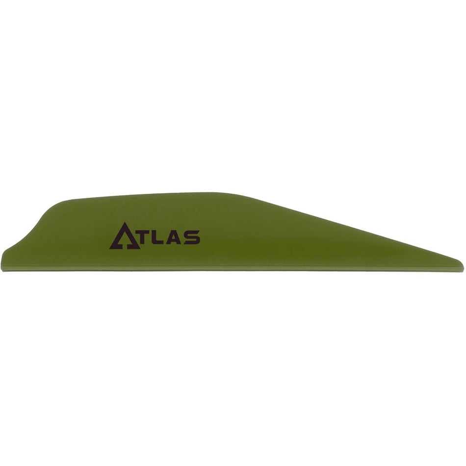 Bohning Atlas Vanes Olive Drab 100 pk.