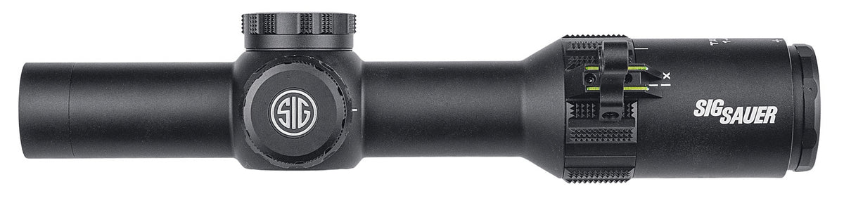TANGO4 SCOPE 1-4X24MM 30MM 300BLK HORSESHOE ILLUM RETICLE 0.5 MOA - BLACK