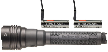 Streamlight 88080 ProTac HL 5-X USB Flashlight Black Anodized 250/1000/2500/3500 Lumens White LED