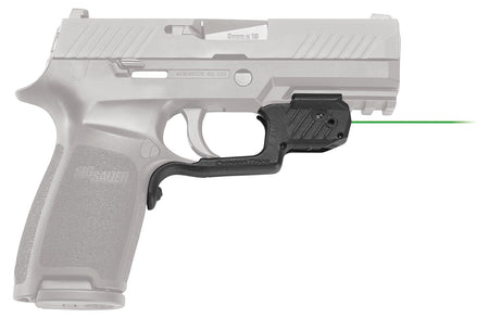 Crimson Trace 0177801 Laserguard Fits Sig P320 (Except Subcompact)/M17/M18, Green Laser Black Polymer