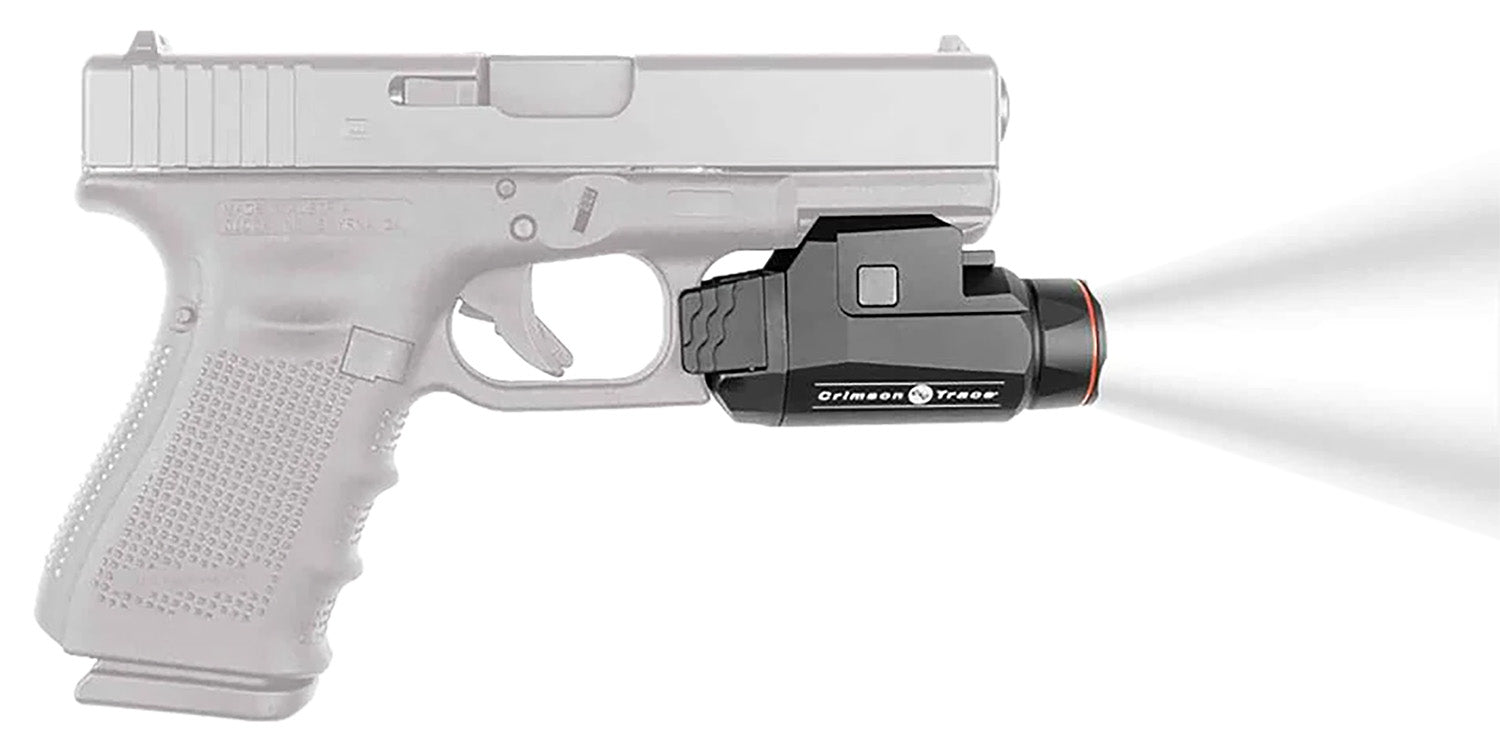 Crimson Trace 0182401 Rail Master 110/420 Lumens, White CREE XPL LED Bulb, Picatinny Rail Mount
