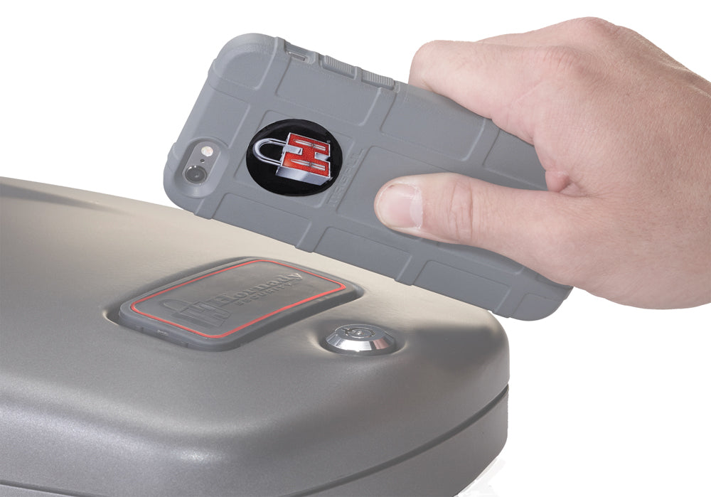 Hornady 98168 Rapid Safe RFID Sticker Black Sticker 090255981681