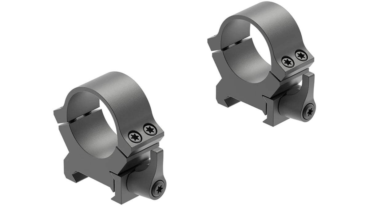 Leupold 174068 QRW2 Cross-Slot Matte Black 1" Medium