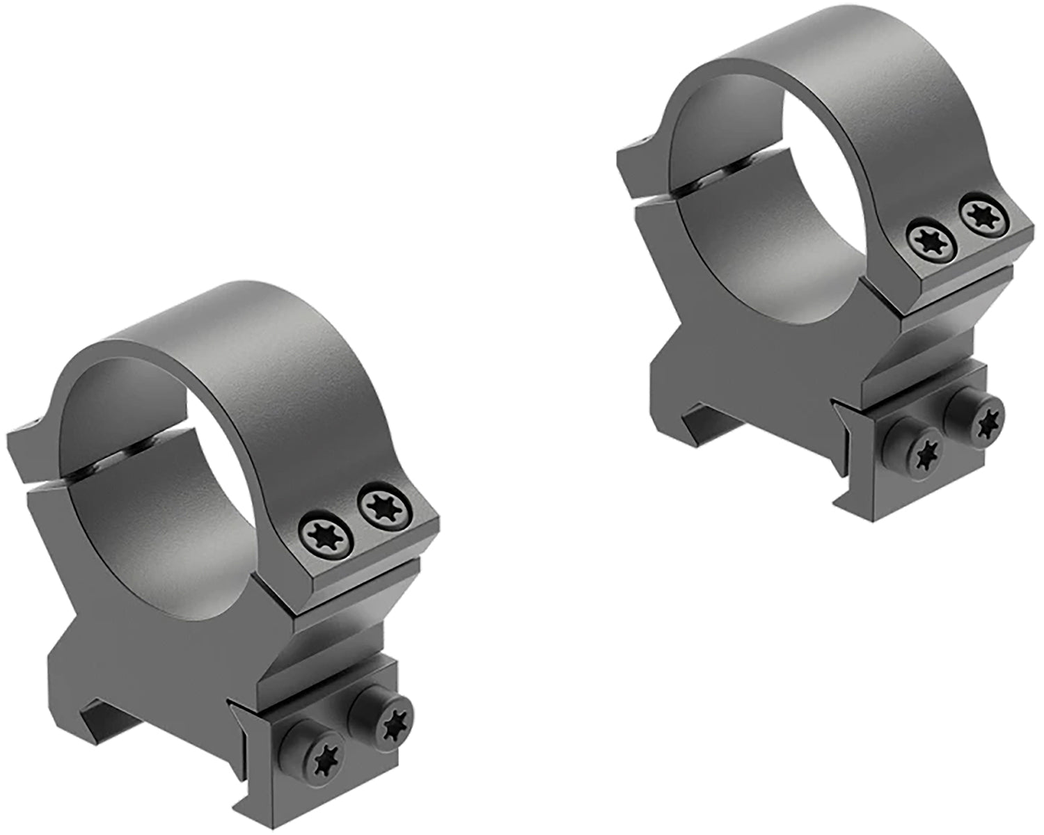 Leupold 174082 PRW2 Cross-Slot Matte Black 1" High