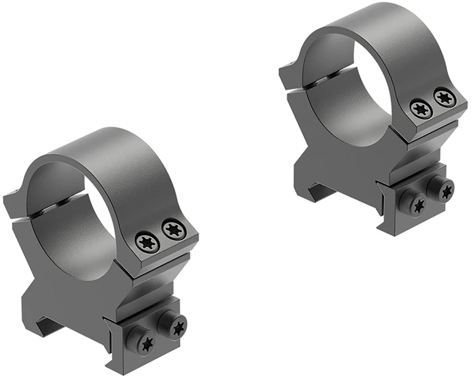 Leupold 174082 PRW2 Cross-Slot Matte Black 1" High